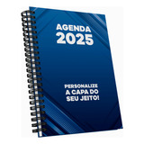 Kit 25 Agenda Empresas Com Logomarca Personalizada