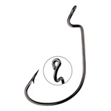 Kit 25 Anzol Offset 1 0 Antienrosco Para Iscas Soft Pesca