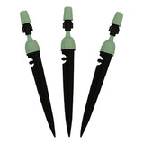 Kit 25 Aspersor Integrado Com Gotejador Ajustavel Irrigação