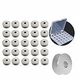 Kit 25 Bobinas Aluminio P-Maquina Reta Industrial - Estojo