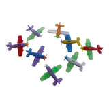 Kit 25 Brinquedo Mini Avião Aviãozinho