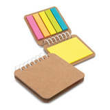 Kit 25 Cadernos Bloco De Notas 25 Folhas Cada 75 X 70 Mm