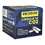 Kit 25 Co2 12g Rossi Pistola De Pressao Airgun E Airsoft