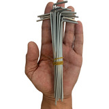 Kit 25 Estacas Espeque Metal Barracas Camping Guarda sol 3mm