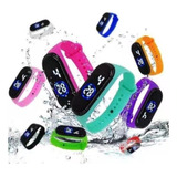 Kit 25 Relógio Pulseira Silicone Digital Led Bracelete Sport