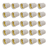 Kit 25 Soquete E27 Receptáculo Bocal De Porcelana P Lâmpadas