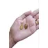 Kit 250 Medalhas São José 2cm Dourada Medalhinha