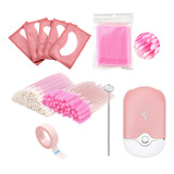 Kit 253 Completo Iniciante Curso Extensão Alongamento De Cilios Pad Escovinha Mini Ventilador Aplicador Mouyic 789407