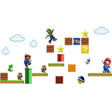 Kit 28 Adesivos Super Mario Bros P01