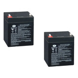 Kit 2bateria 12v 5ah Csb Sms 1200va Bivolt Station Nobreak