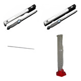 Kit 2densimetro Diesel 1temometro Tipo I 1proveta 1 Litro