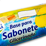 Kit 2kg Base Glicerina Branca Para Sabonetes Rápida
