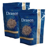 Kit 2kg Semente De Chia Comercial Drasen