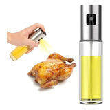Kit 2pcs Spray Porta Azeite vinagre Aço Inox Sem Desperdício