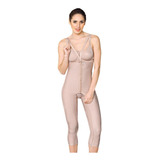 Kit 2un Cinta Bermuda Longa Colchete Cor Bege Kelogel G