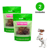 Kit 2un Petisco Para Cães Gatos Budopet Filé Mignon Suíno80g