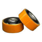Kit 2un Roda De Poliuretano Moldado R312 Pe 170kg