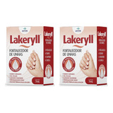 Kit 2uni Fortalecedor De Unhas Lakeryll