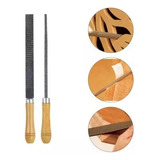 Kit 2uni Lima Grossa 6 Madeira Aço Profissional