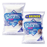 Kit 2unid Massa P biscuit Natural 900g Polycol profissional