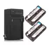 Kit 2x Baterias Np-f550 F570 + Carregador Led 2200mah Hd160