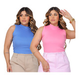 Kit 2x Blusas Feminina