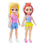 Kit 2x Bonecas Polly