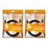 Kit 2x Cabo Internet Cat6 Alta Velocidade 2 Metro Cat6 Giga