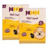 Kit 2x Cereal Infantil Aveia Banana E Ameixa Papapá 170g