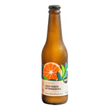 Kit 2x Chá Verde Com Tangerina Gaseificado Brazô 350ml