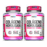 Kit 2x Colágeno Hidrolisado C Betacaroteno Vit C 240caps