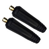 Kit 2x Conector Engate Rapido Macho 9mm Terminal Inversora