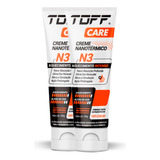 Kit 2x Creme Care Nanotérmico N3 100g Moderado   Toff