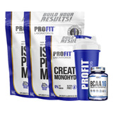 Kit 2x Isolate Protein Mix 900g Creatina Bcaa Squeeze