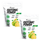 Kit 2x Isotônico Em Pó Isotonic Sachê 1kg Cada 24 Litros