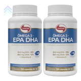 Kit 2x Omega 3 1000mg Epa