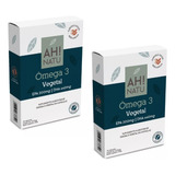 Kit 2x Ômega 3 Vegetal 30 Cápsulas Por Caixa Ah Natu
