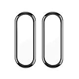 Kit 2x Películas 5D Bordas Compatível Xiaomi Mi Band 6 Anti Riscos Kit Aplicação Coronitas Acessorios 