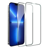 Kit 2x Películas Vidro 3d iPhone Todos Os Modelos 7 Ao 14