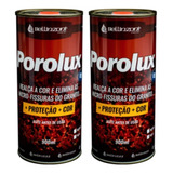 Kit 2x Porolux Bellinzoni Realçador De Cor 900ml P Granito