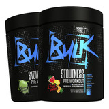 Kit 2x Pré Treino Stoutness Pre Workout Bulk Nutrition