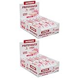 KIT 2X Proto Wafer 12 Unidades De 30G NUTRATA Morango 