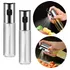 Kit 2x Pulverizador Azeite Vinagre Spray Borrifador Vidro Aço Inox