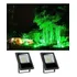 Kit 2x Refletor Projetor Espeto Super Led 30w Verde Cor Da Carcaça Preto 110v/220v