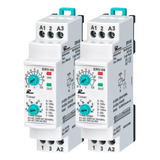 Kit 2x Relé Temporizador Multiescala Retardo 24v 220v