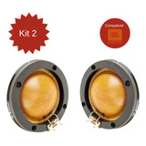 Kit 2x Reparo Driver Selenium D 300 D 305 Corneta 100w