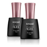 Kit 2x Risque Diamond Gel Top