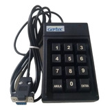 Kit 2x Teclado Numérico Pinpad Fone Usb Pr Gertec 12 Teclas