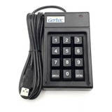 Kit 2x Teclado Numérico Pinpad Fone Usb Pr Gertec 12 Teclas