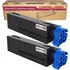 Kit 2x Toner Novo P/ Uso Okidata Es5112 Es5162 Es4192 Es4172